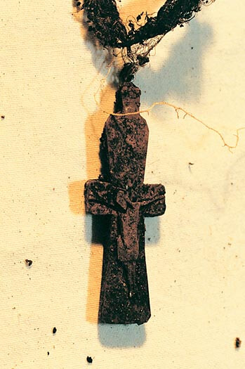 Нательный крестик Матроны Московской